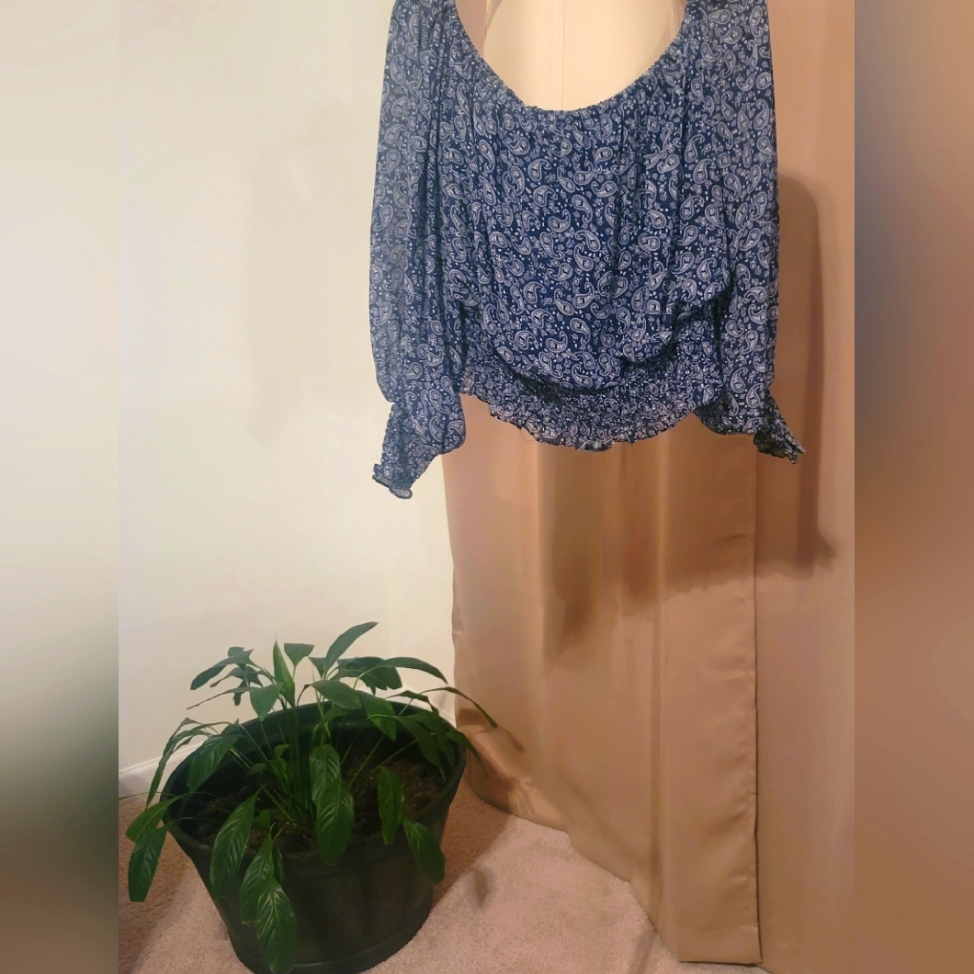 She+Sky Off The Shoulder Shirt